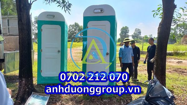 Bàn giao nhà vệ sinh di động composite tại Vĩnh Phúc